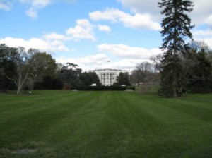 The White House from the elipse (don't stick your hand through the fence).