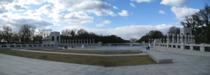 Many thought the World War II Memorial would destroy the Mall's vista.  Now that it's up, I think they did an excellent job with the flow of it.